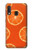 W3946 Seamless Orange Pattern Funda Carcasa Case y Caso Del Tirón Funda para Samsung Galaxy A20e