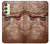 W3940 Leather Mad Face Graphic Paint Funda Carcasa Case y Caso Del Tirón Funda para Samsung Galaxy A24 4G