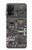 W3944 Overhead Panel Cockpit Funda Carcasa Case y Caso Del Tirón Funda para Samsung Galaxy A32 4G