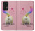 W3923 Cat Bottom Rainbow Tail Funda Carcasa Case y Caso Del Tirón Funda para Samsung Galaxy A33 5G