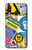 W3960 Safety Signs Sticker Collage Funda Carcasa Case y Caso Del Tirón Funda para Samsung Galaxy A40