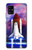 W3913 Colorful Nebula Space Shuttle Funda Carcasa Case y Caso Del Tirón Funda para Samsung Galaxy A41