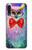 W3934 Fantasy Nerd Owl Funda Carcasa Case y Caso Del Tirón Funda para Samsung Galaxy A50