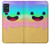 W3939 Ice Cream Cute Smile Funda Carcasa Case y Caso Del Tirón Funda para Samsung Galaxy A51 5G