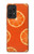W3946 Seamless Orange Pattern Funda Carcasa Case y Caso Del Tirón Funda para Samsung Galaxy A52s 5G