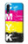 W3930 Cyan Magenta Yellow Key Funda Carcasa Case y Caso Del Tirón Funda para Samsung Galaxy A70