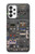 W3944 Overhead Panel Cockpit Funda Carcasa Case y Caso Del Tirón Funda para Samsung Galaxy A73 5G