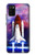 W3913 Colorful Nebula Space Shuttle Funda Carcasa Case y Caso Del Tirón Funda para Samsung Galaxy A02s, Galaxy M02s  (NOT FIT with Galaxy A02s Verizon SM-A025V)