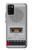 W3953 Vintage Cassette Player Graphic Funda Carcasa Case y Caso Del Tirón Funda para Samsung Galaxy A02s, Galaxy M02s  (NOT FIT with Galaxy A02s Verizon SM-A025V)