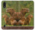 W3917 Capybara Family Giant Guinea Pig Funda Carcasa Case y Caso Del Tirón Funda para Samsung Galaxy A01