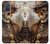 W3949 Steampunk Skull Smoking Funda Carcasa Case y Caso Del Tirón Funda para Samsung Galaxy A71