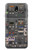 W3944 Overhead Panel Cockpit Funda Carcasa Case y Caso Del Tirón Funda para Samsung Galaxy J7 (2018), J7 Aero, J7 Top, J7 Aura, J7 Crown, J7 Refine, J7 Eon, J7 V 2nd Gen, J7 Star