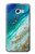 W3920 Abstract Ocean Blue Color Mixed Emerald Funda Carcasa Case y Caso Del Tirón Funda para Samsung Galaxy A5 (2017)