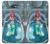 W3911 Cute Little Mermaid Aqua Spa Funda Carcasa Case y Caso Del Tirón Funda para Samsung Galaxy J7 Prime (SM-G610F)