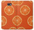W3946 Seamless Orange Pattern Funda Carcasa Case y Caso Del Tirón Funda para Samsung Galaxy J7 Prime (SM-G610F)