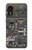 W3944 Overhead Panel Cockpit Funda Carcasa Case y Caso Del Tirón Funda para Samsung Galaxy Xcover 5
