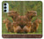 W3917 Capybara Family Giant Guinea Pig Funda Carcasa Case y Caso Del Tirón Funda para Samsung Galaxy M14