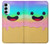 W3939 Ice Cream Cute Smile Funda Carcasa Case y Caso Del Tirón Funda para Samsung Galaxy M14