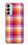 W3941 LGBT Lesbian Pride Flag Plaid Funda Carcasa Case y Caso Del Tirón Funda para Samsung Galaxy M14