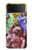 W3914 Colorful Nebula Astronaut Suit Galaxy Funda Carcasa Case y Caso Del Tirón Funda para Samsung Galaxy Z Flip 4