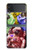 W3914 Colorful Nebula Astronaut Suit Galaxy Funda Carcasa Case y Caso Del Tirón Funda para Samsung Galaxy Z Flip 3 5G