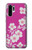 W3924 Cherry Blossom Pink Background Funda Carcasa Case y Caso Del Tirón Funda para Huawei P30 Pro