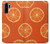 W3946 Seamless Orange Pattern Funda Carcasa Case y Caso Del Tirón Funda para Huawei P30 Pro