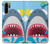 W3947 Shark Helicopter Cartoon Funda Carcasa Case y Caso Del Tirón Funda para Huawei P30 Pro