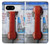 W3925 Collage Vintage Pay Phone Funda Carcasa Case y Caso Del Tirón Funda para Google Pixel 8