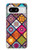 W3943 Maldalas Pattern Funda Carcasa Case y Caso Del Tirón Funda para Google Pixel 8