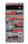 W3921 Bike Repair Tool Graphic Paint Funda Carcasa Case y Caso Del Tirón Funda para Google Pixel 6a