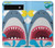 W3947 Shark Helicopter Cartoon Funda Carcasa Case y Caso Del Tirón Funda para Google Pixel 6a