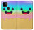 W3939 Ice Cream Cute Smile Funda Carcasa Case y Caso Del Tirón Funda para Google Pixel 5A 5G