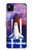 W3913 Colorful Nebula Space Shuttle Funda Carcasa Case y Caso Del Tirón Funda para Google Pixel 4a