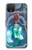 W3912 Cute Little Mermaid Aqua Spa Funda Carcasa Case y Caso Del Tirón Funda para Google Pixel 4