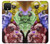 W3914 Colorful Nebula Astronaut Suit Galaxy Funda Carcasa Case y Caso Del Tirón Funda para Google Pixel 4
