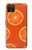 W3946 Seamless Orange Pattern Funda Carcasa Case y Caso Del Tirón Funda para Google Pixel 4