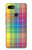 W3942 LGBTQ Rainbow Plaid Tartan Funda Carcasa Case y Caso Del Tirón Funda para Google Pixel 3 XL