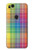 W3942 LGBTQ Rainbow Plaid Tartan Funda Carcasa Case y Caso Del Tirón Funda para Google Pixel 2