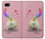 W3923 Cat Bottom Rainbow Tail Funda Carcasa Case y Caso Del Tirón Funda para Google Pixel 2 XL