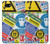 W3960 Safety Signs Sticker Collage Funda Carcasa Case y Caso Del Tirón Funda para Google Pixel 2 XL