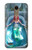 W3911 Cute Little Mermaid Aqua Spa Funda Carcasa Case y Caso Del Tirón Funda para LG K10 (2018), LG K30