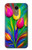 W3926 Colorful Tulip Oil Painting Funda Carcasa Case y Caso Del Tirón Funda para LG K10 (2018), LG K30