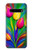 W3926 Colorful Tulip Oil Painting Funda Carcasa Case y Caso Del Tirón Funda para LG V60 ThinQ 5G