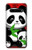 W3929 Cute Panda Eating Bamboo Funda Carcasa Case y Caso Del Tirón Funda para LG V60 ThinQ 5G