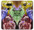 W3914 Colorful Nebula Astronaut Suit Galaxy Funda Carcasa Case y Caso Del Tirón Funda para LG V30, LG V30 Plus, LG V30S ThinQ, LG V35, LG V35 ThinQ
