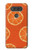 W3946 Seamless Orange Pattern Funda Carcasa Case y Caso Del Tirón Funda para LG V20