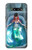 W3911 Cute Little Mermaid Aqua Spa Funda Carcasa Case y Caso Del Tirón Funda para LG G8 ThinQ