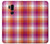 W3941 LGBT Lesbian Pride Flag Plaid Funda Carcasa Case y Caso Del Tirón Funda para LG G7 ThinQ