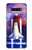 W3913 Colorful Nebula Space Shuttle Funda Carcasa Case y Caso Del Tirón Funda para LG Stylo 6